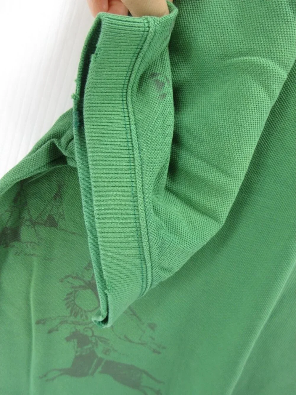 Polo Ralph Lauren Polo Shirt 2XB Big Indian Head Distressed Stencil